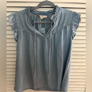 New Loft Jean blouse